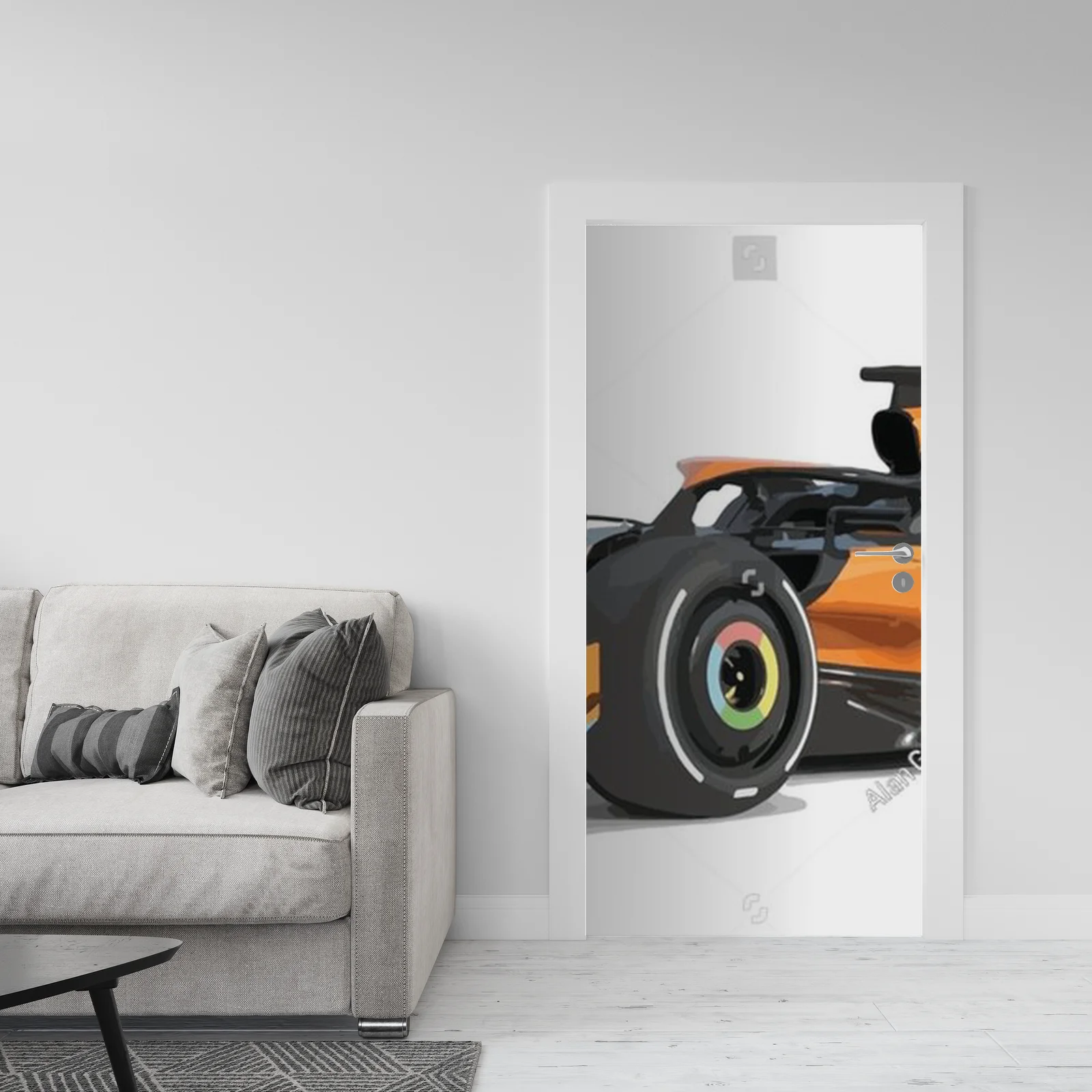 Energetyzujący wyścigowy design w intensywnych barwach