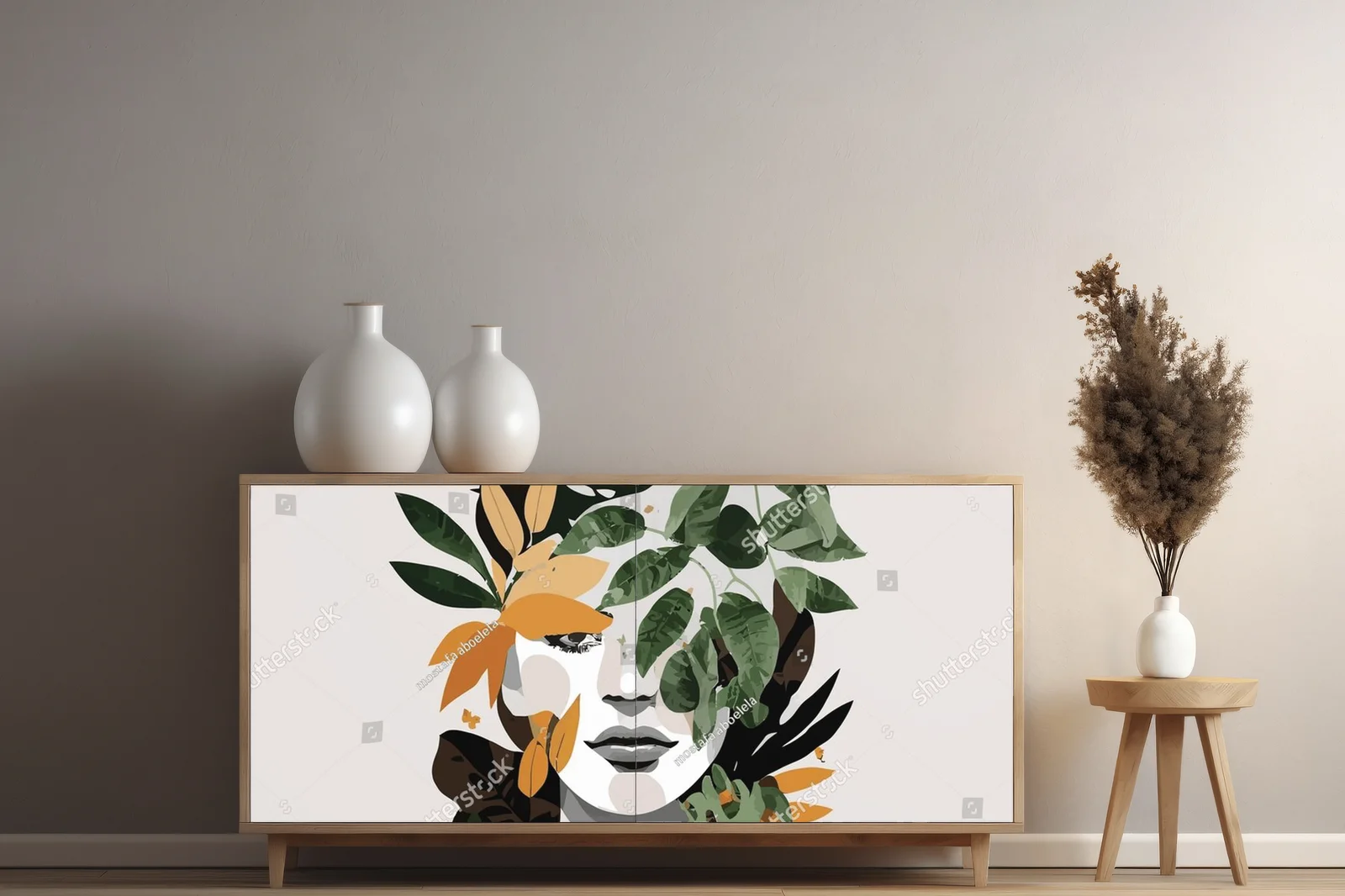 Minimalistyczna botanika w eleganckim wyrazie