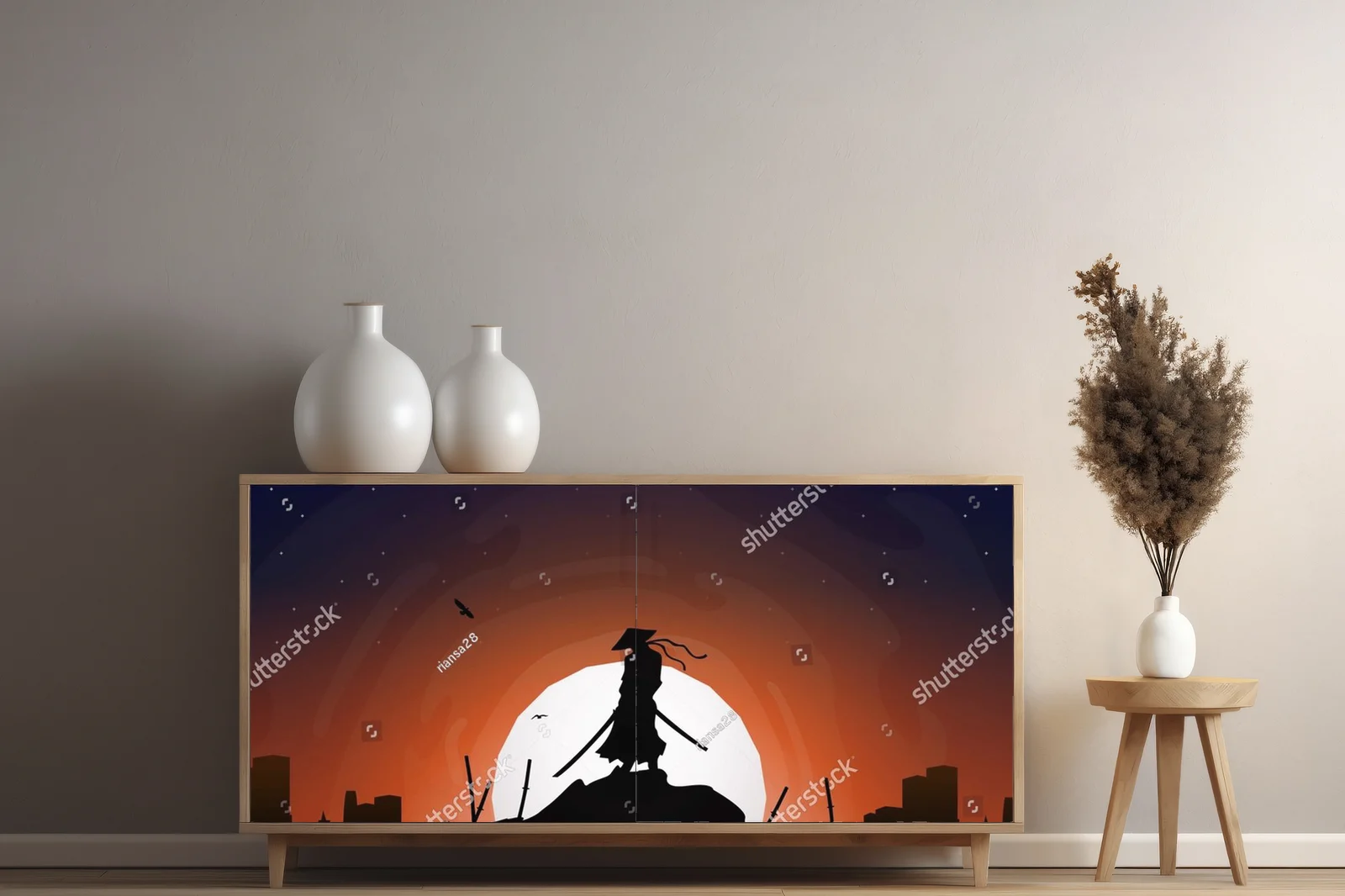 Samurajski duch w nocnej mocy