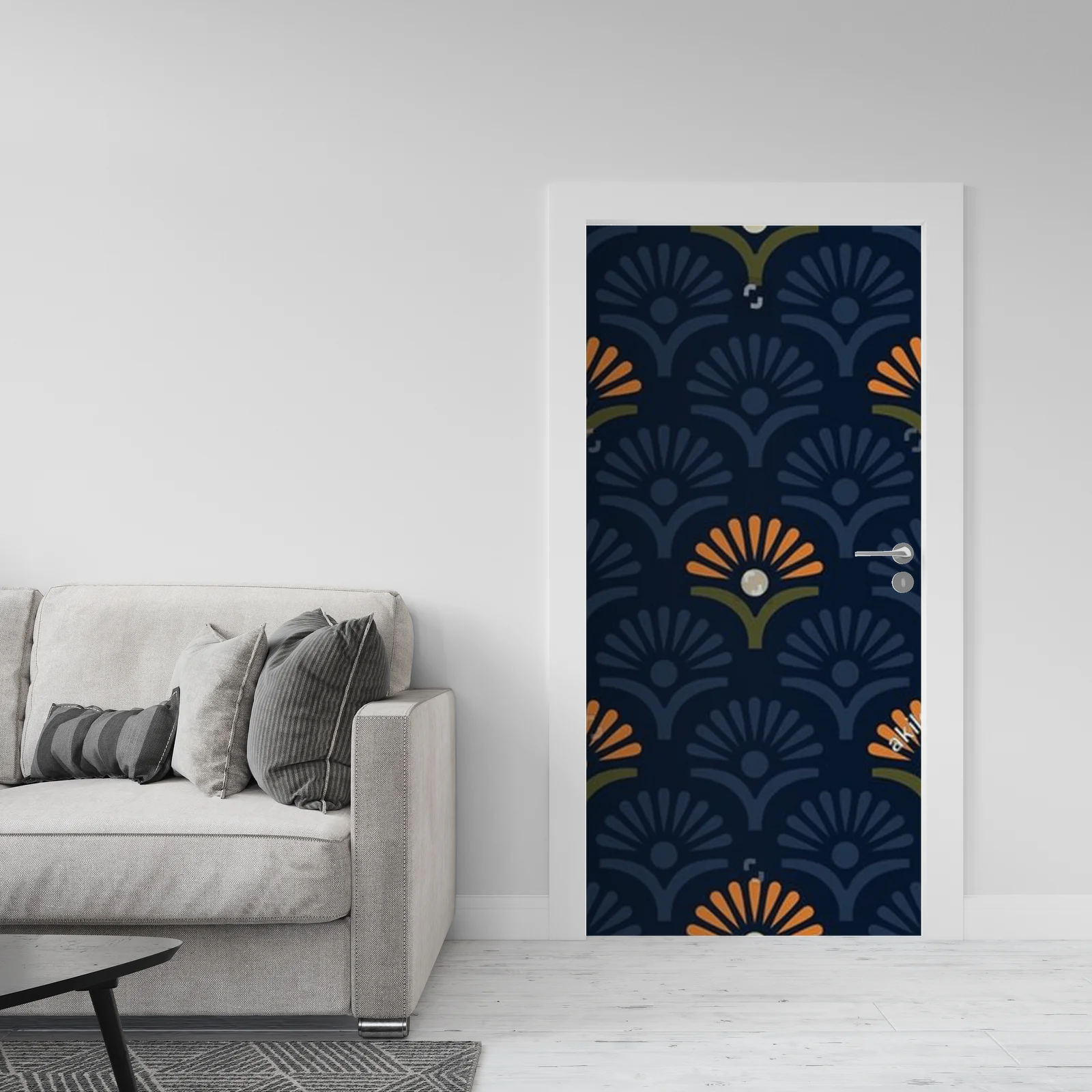 Elegancka kompozycja w niebieskich odcieniach