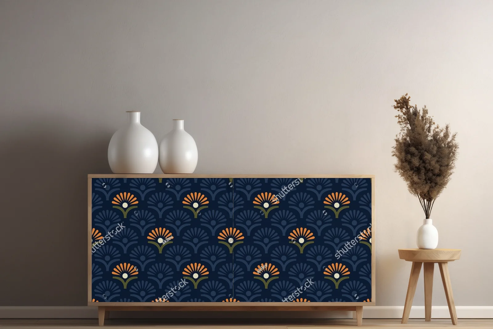 Elegancka kompozycja w niebieskich odcieniach