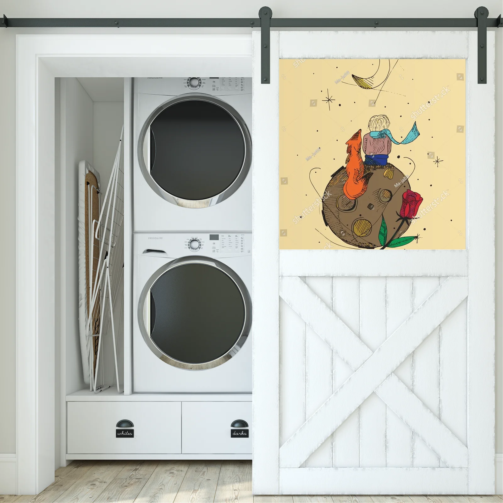 Urokliwy little prince w pastelowej harmonii