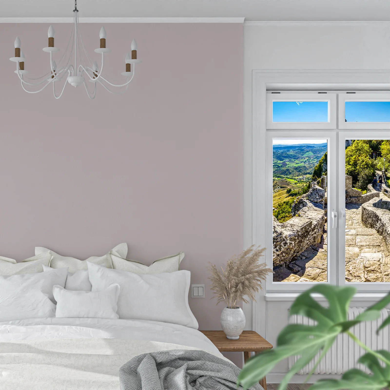 Urokliwe Stare Miasto San Marino w Wieczornym Blasku