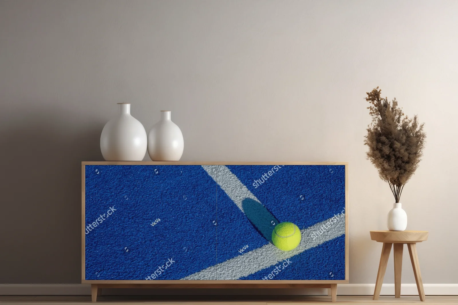 Energia i radość na niebieskim korcie padelowym