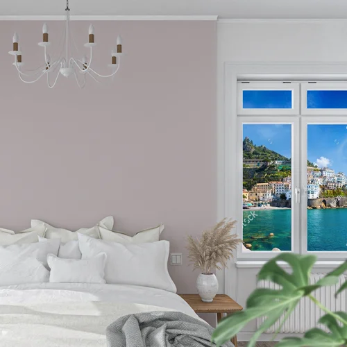 Malownicza panorama Amalfi nad lazurowym morzem