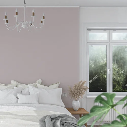 Misty Pine Forest in Ethereal Shades