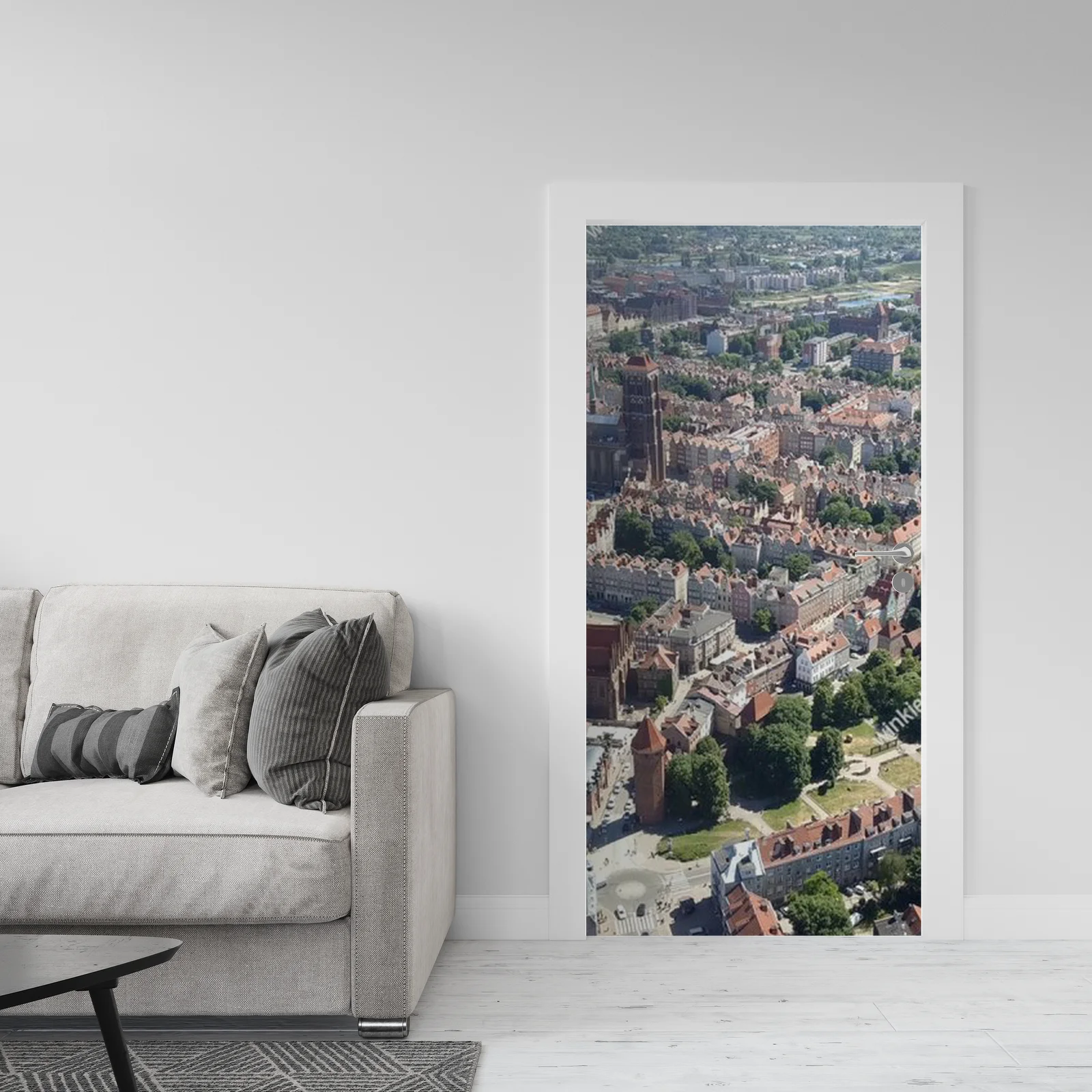 Panorama Gdańska – urok letniego nieba