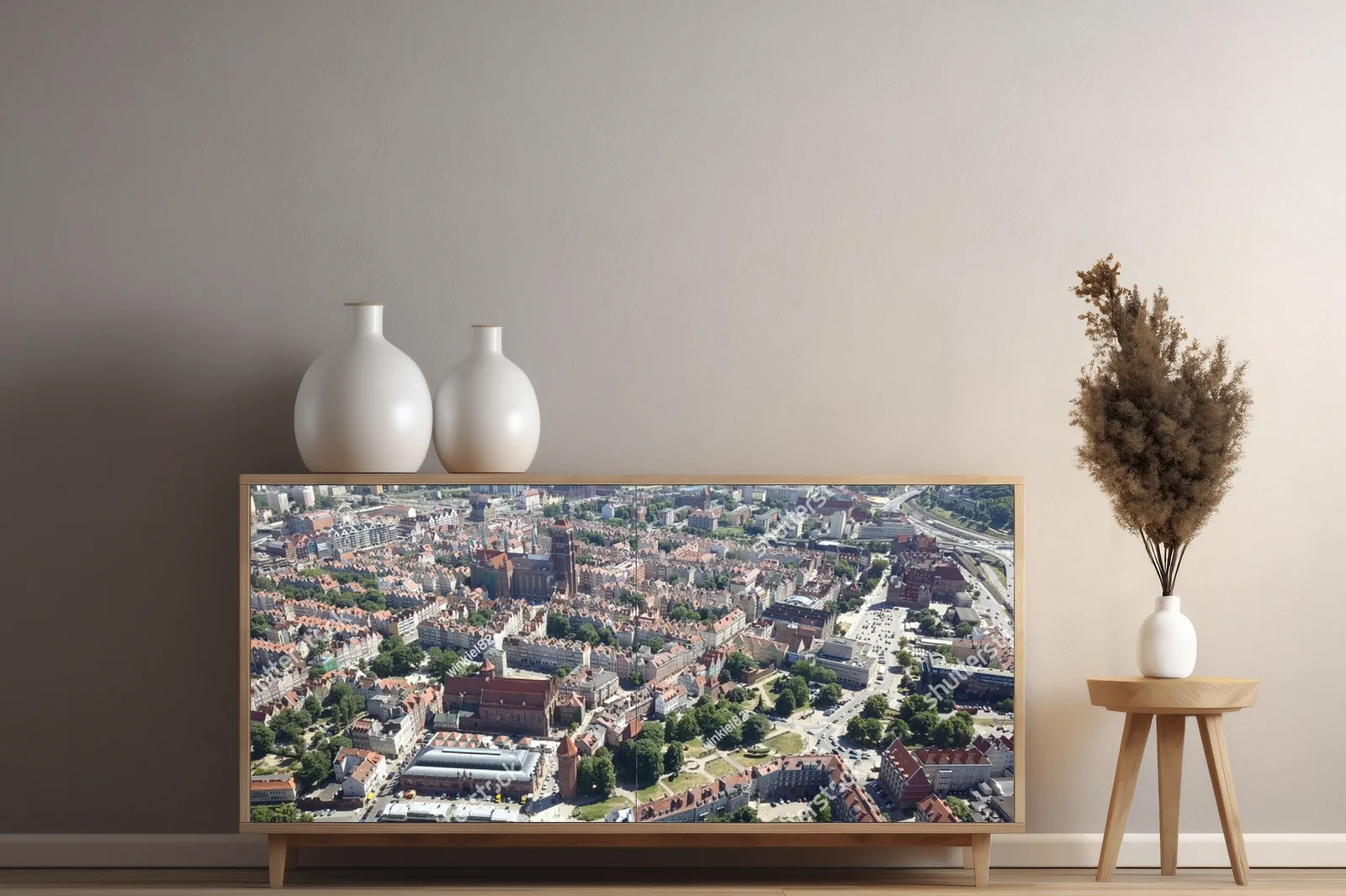 Panorama Gdańska – urok letniego nieba