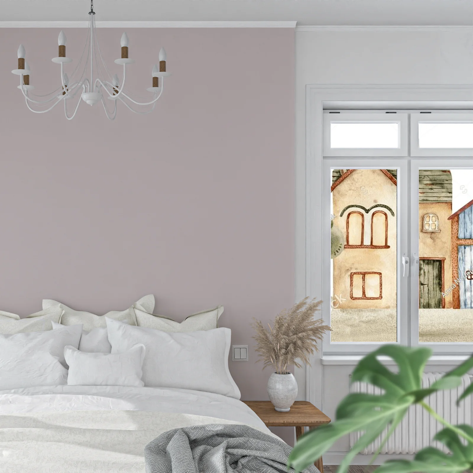 Bajkowe architektury w pastelowych odcieniach