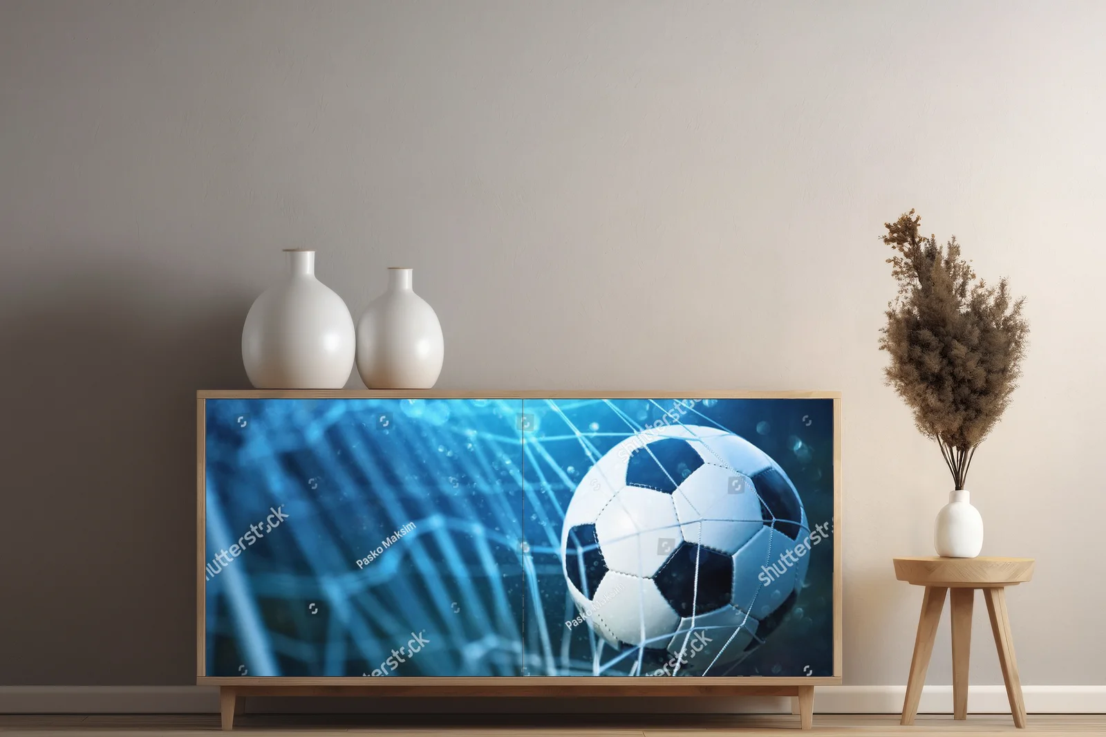 Zwycięski gol w błękicie letniego nieba