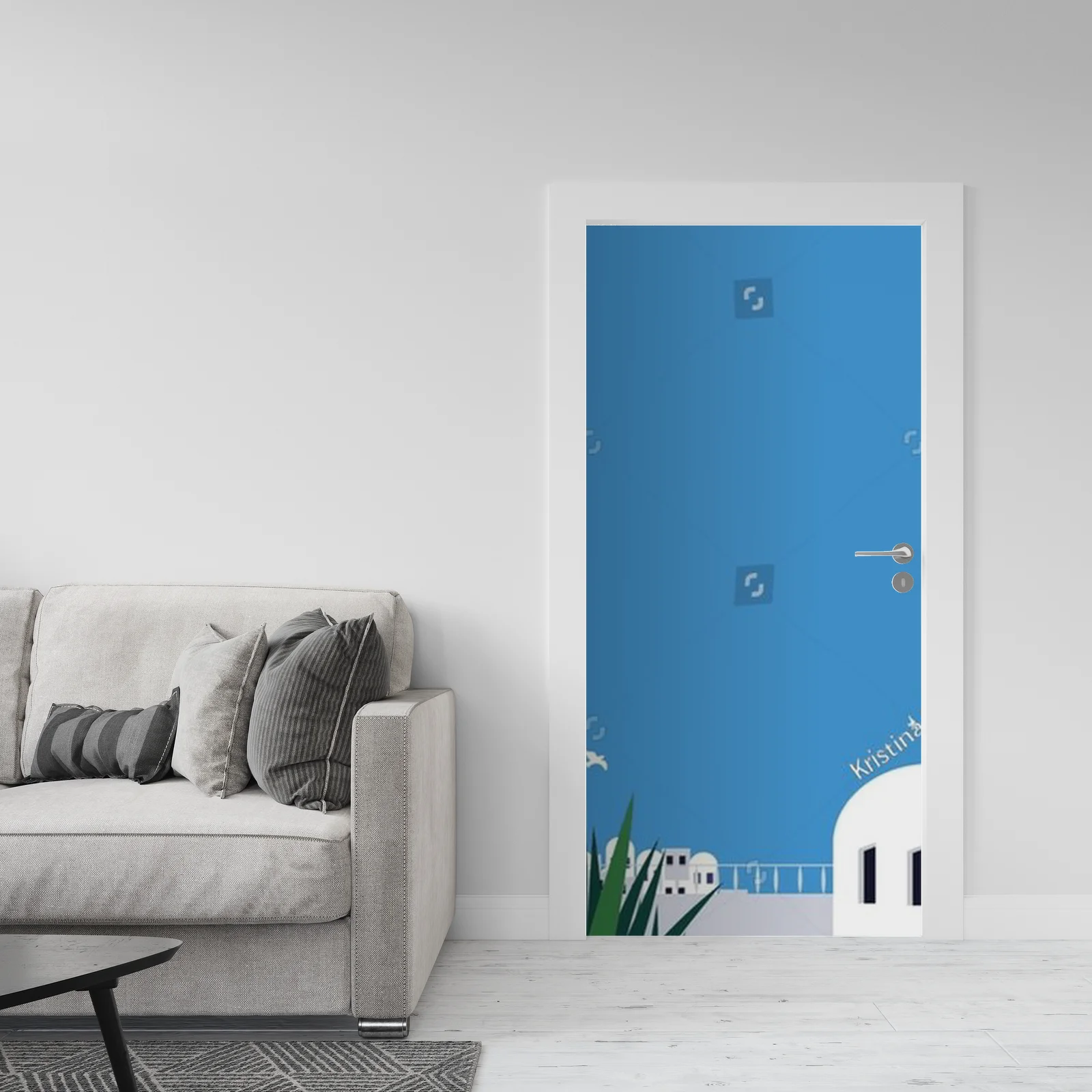 Urok Santorini w kolorowych odcieniach