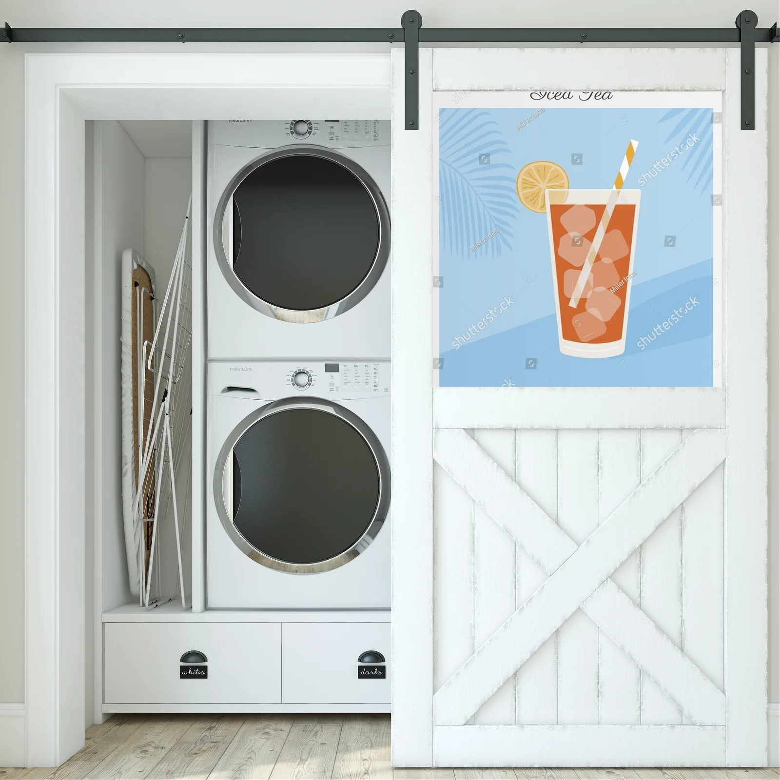 Orzeźwiający Long Island Iced Tea w minimalistycznym stylu