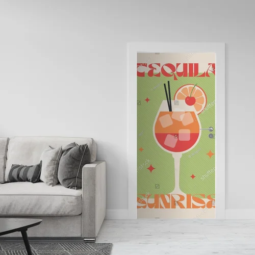 Retro drinki w tropikalnych barwach