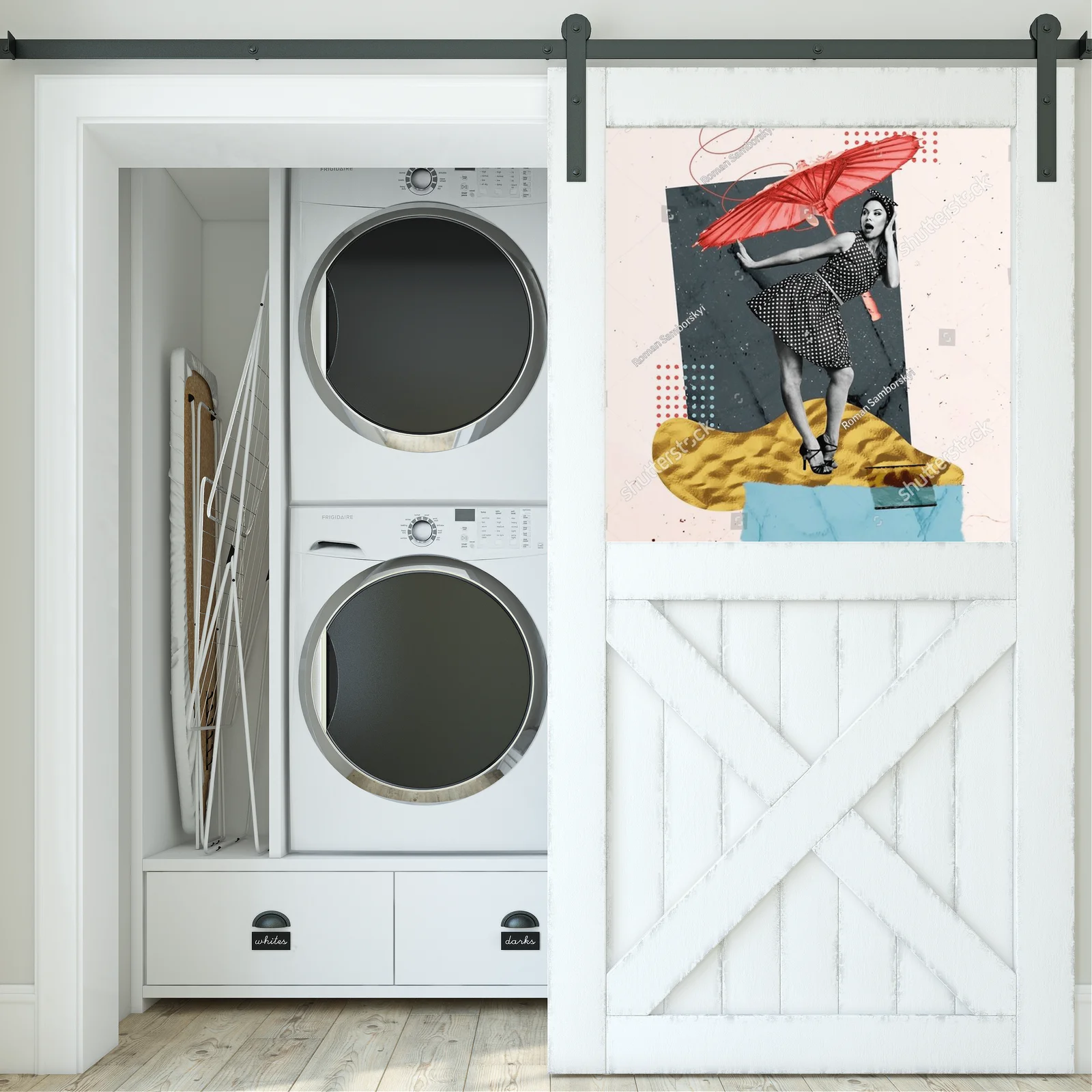 Elegancka pin-up w pastelowej palecie pełnej emocji