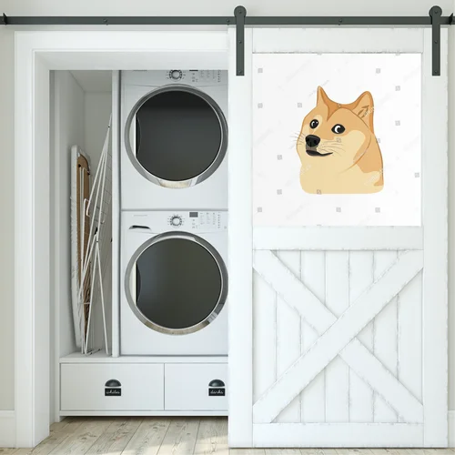 Urocze psy Shiba Inu w minimalistycznym stylu