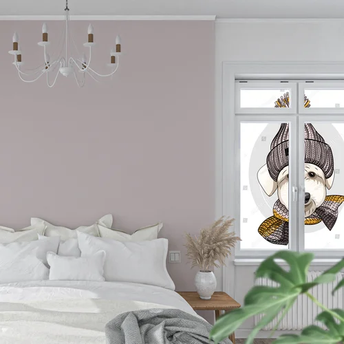 Stylowe czworonogi z zimowymi dodatkami
