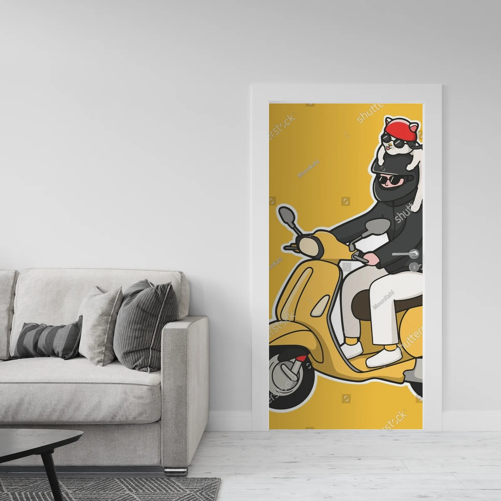 Urocza podróż motocyklem z ukochanym kotem