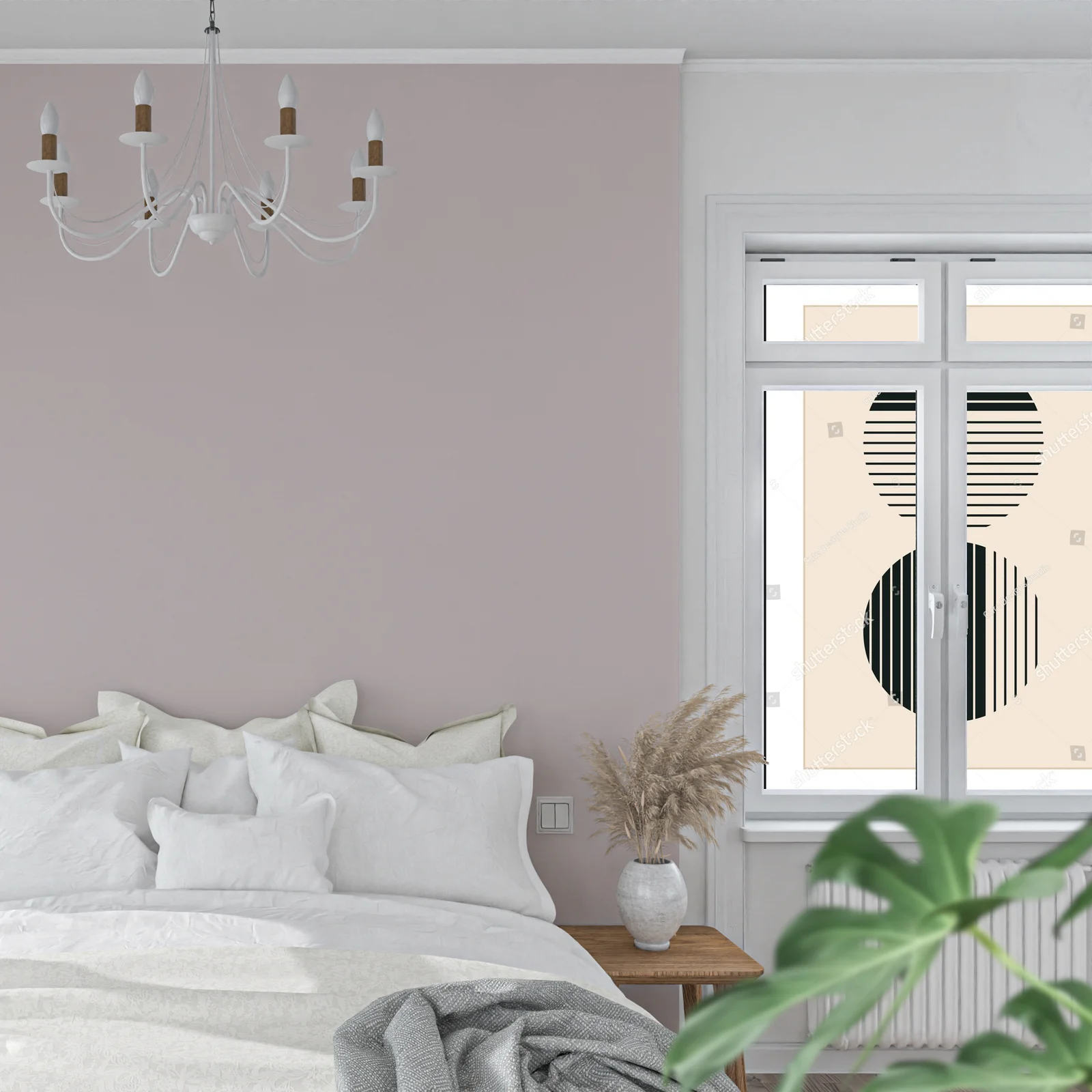 Geometryczna elegancja w pastelowych odcieniach