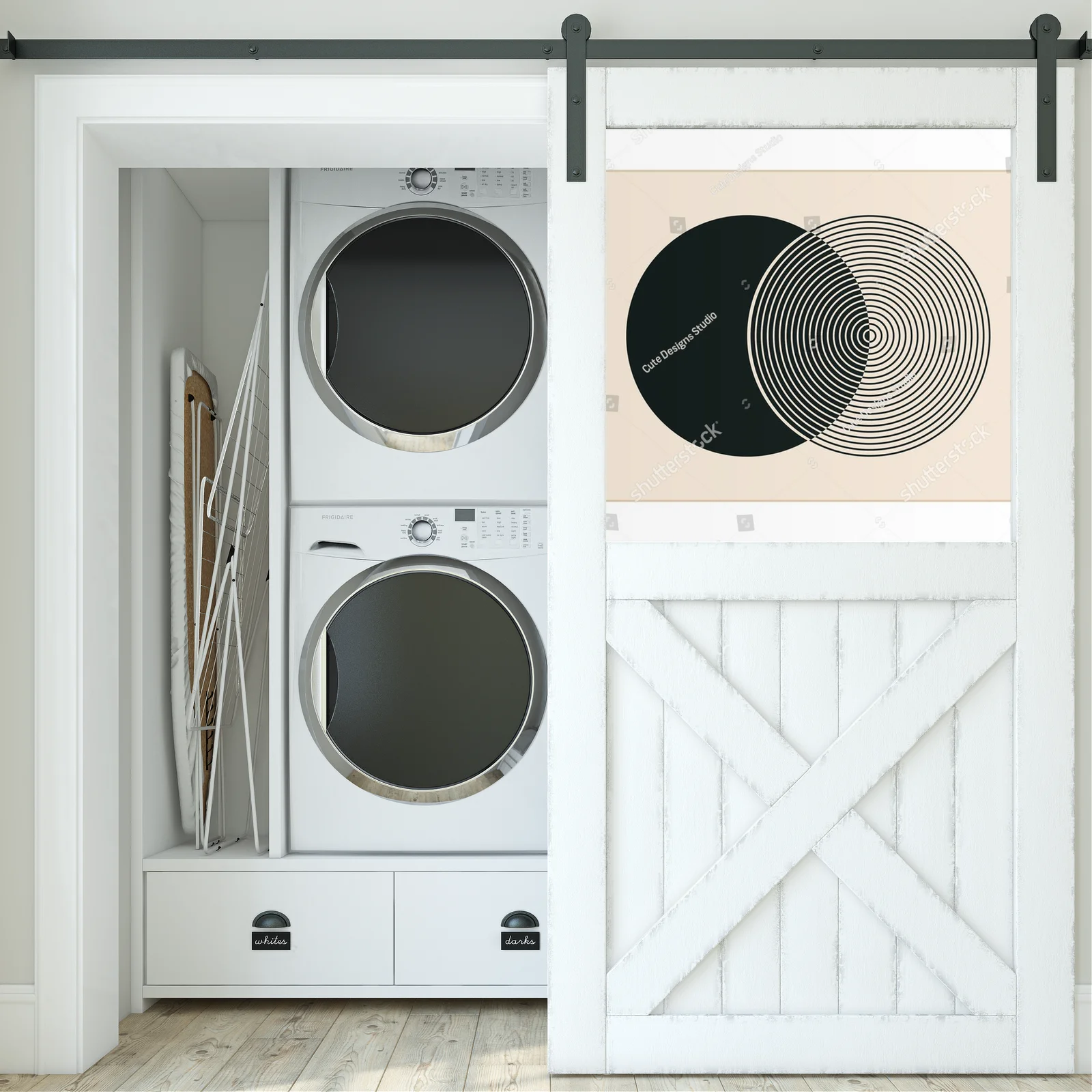 Minimalistyczna gra kontrastów w eleganckiej tonacji