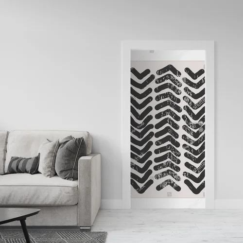 Minimalistyczna kompozycja w organicznych kształtach