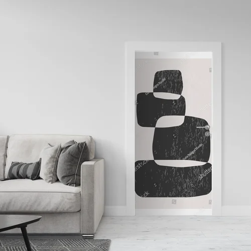 Kreatywna minimalistyczna abstrakcja w stonowanej palecie
