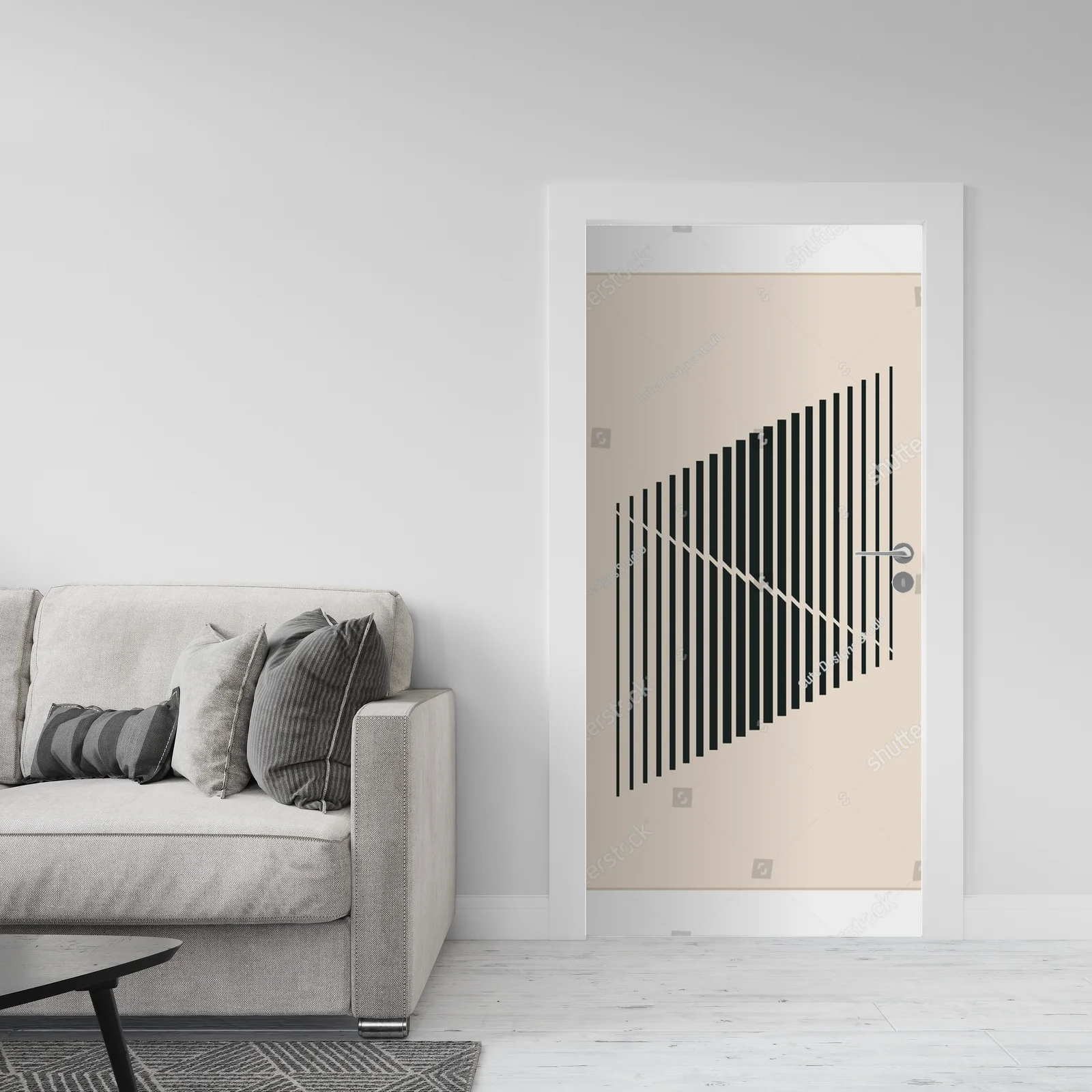 Geometryczne eksploracje w pastelowych odcieniach