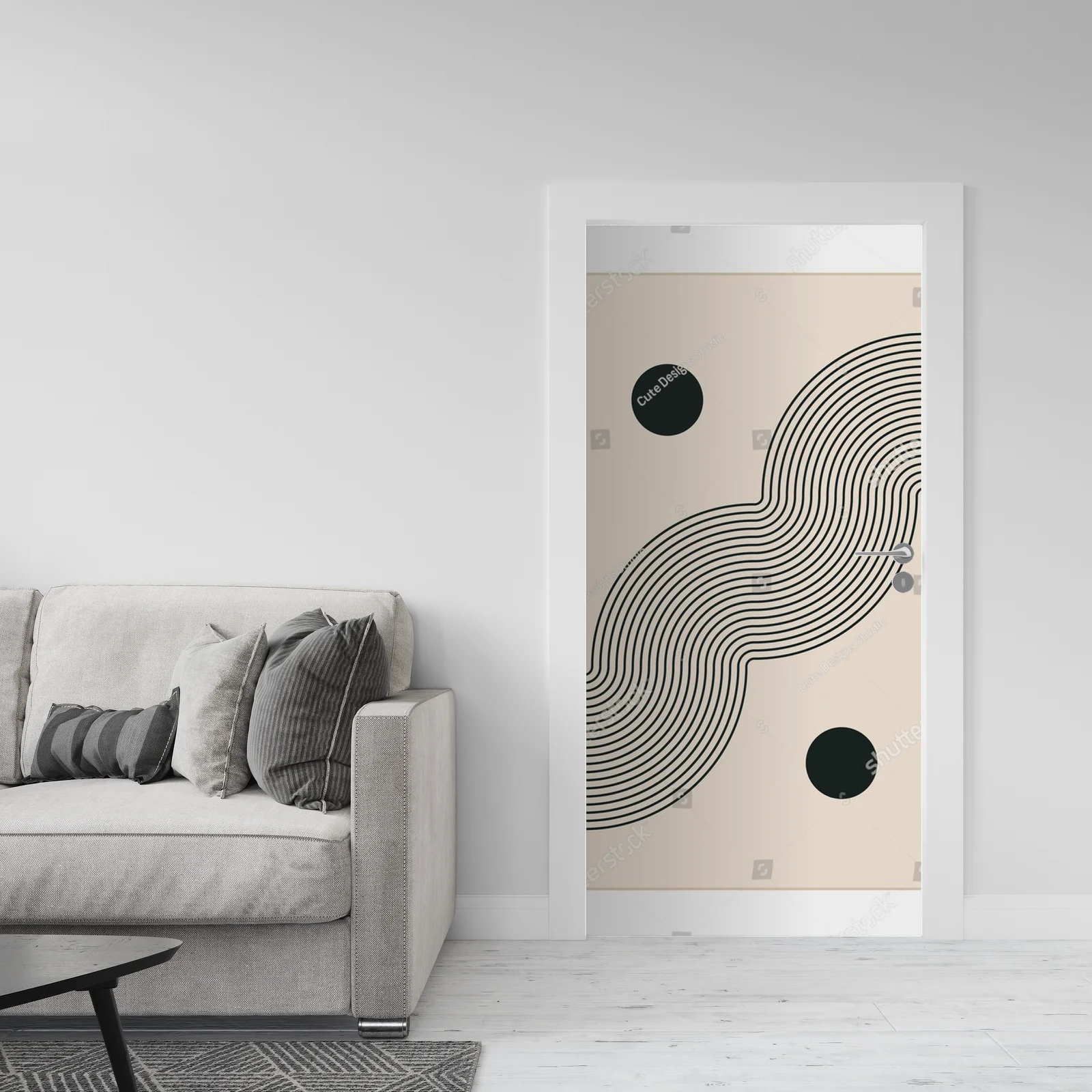 Hipsterska geometria w pastelowych odcieniach