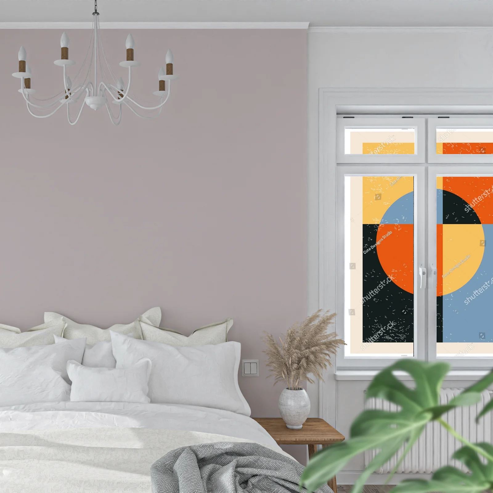 Geometryczne inspiracje w delikatnych tonach