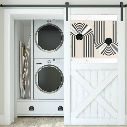 Elegancka geometria lat 20. w subtelnych tonacjach