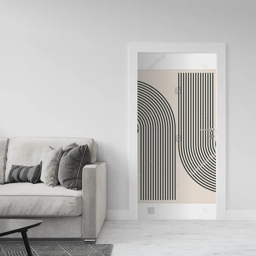 Elegancka geometria lat 20. w subtelnych tonacjach