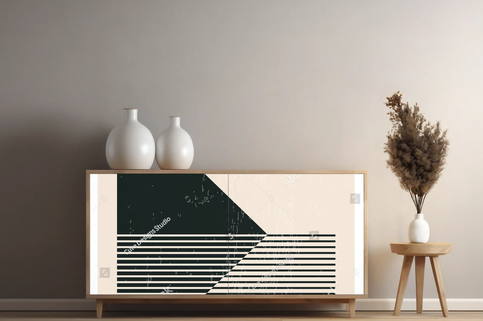 Geometryczne inspiracje w pastelowych tonacjach