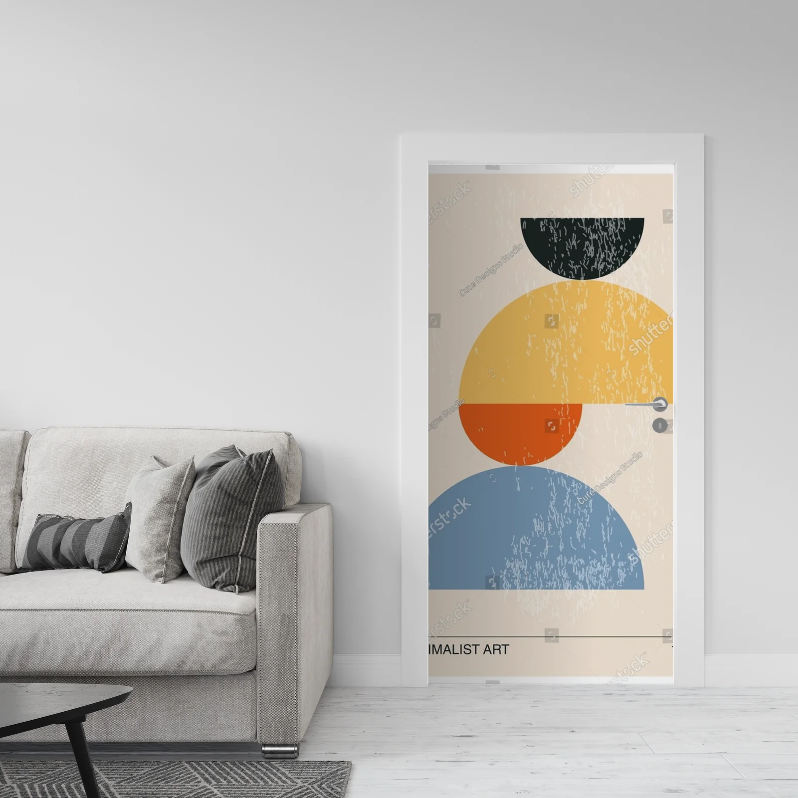 Geometryczne inspiracje w pastelowych odcieniach