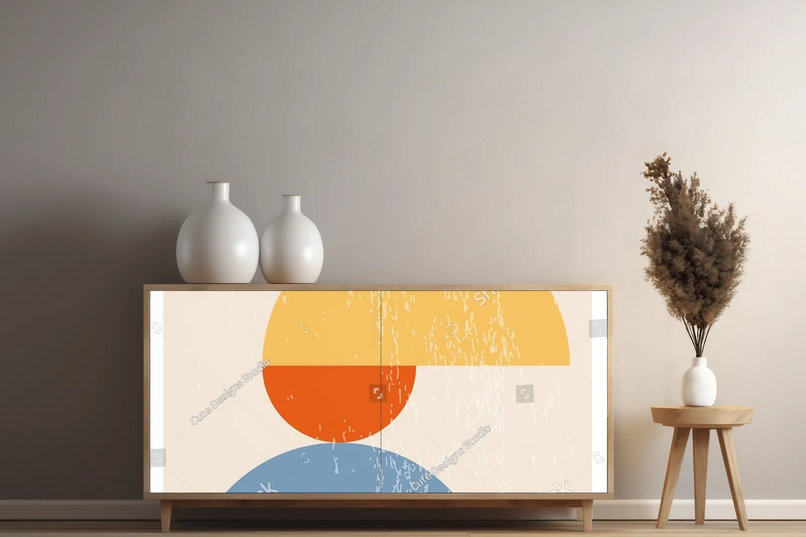 Geometryczne inspiracje w pastelowych odcieniach